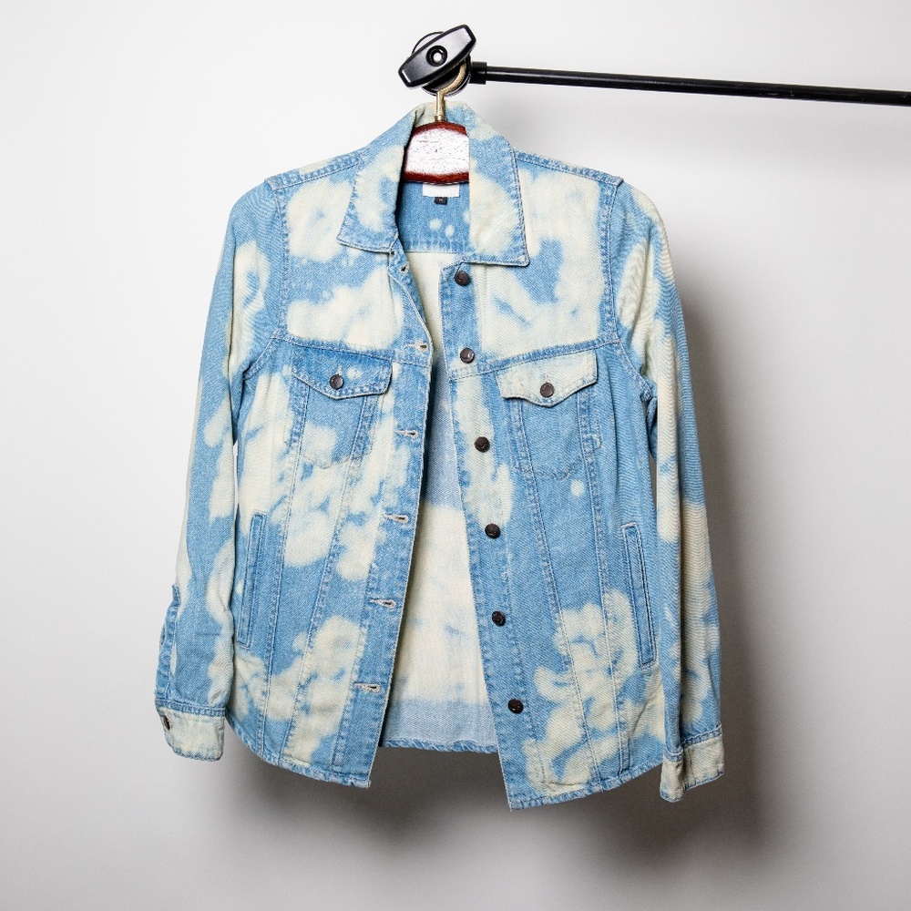 Joe’s Jeans Acid Washed Light Denim Jacket